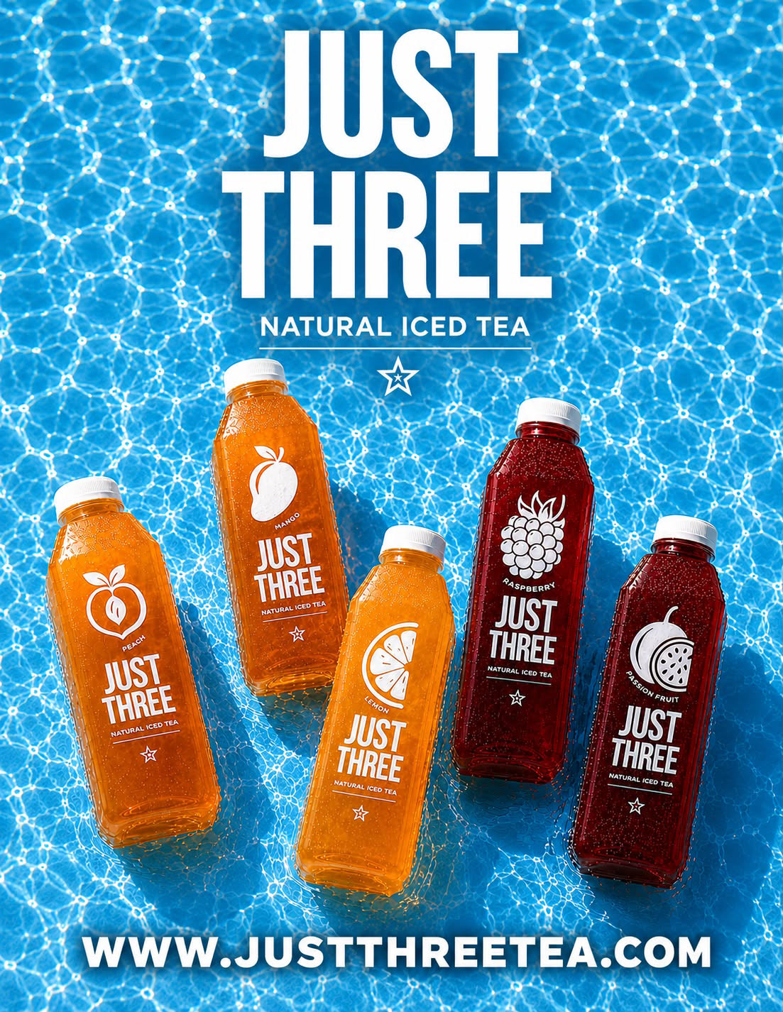 Just Three advertisement