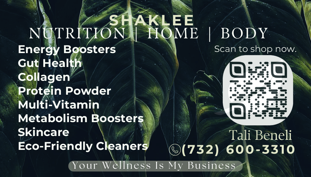 Shaklee - Tali Beneli advertisement