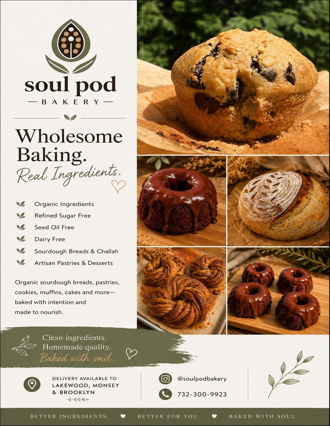 Soul Pod Bakery advertisement