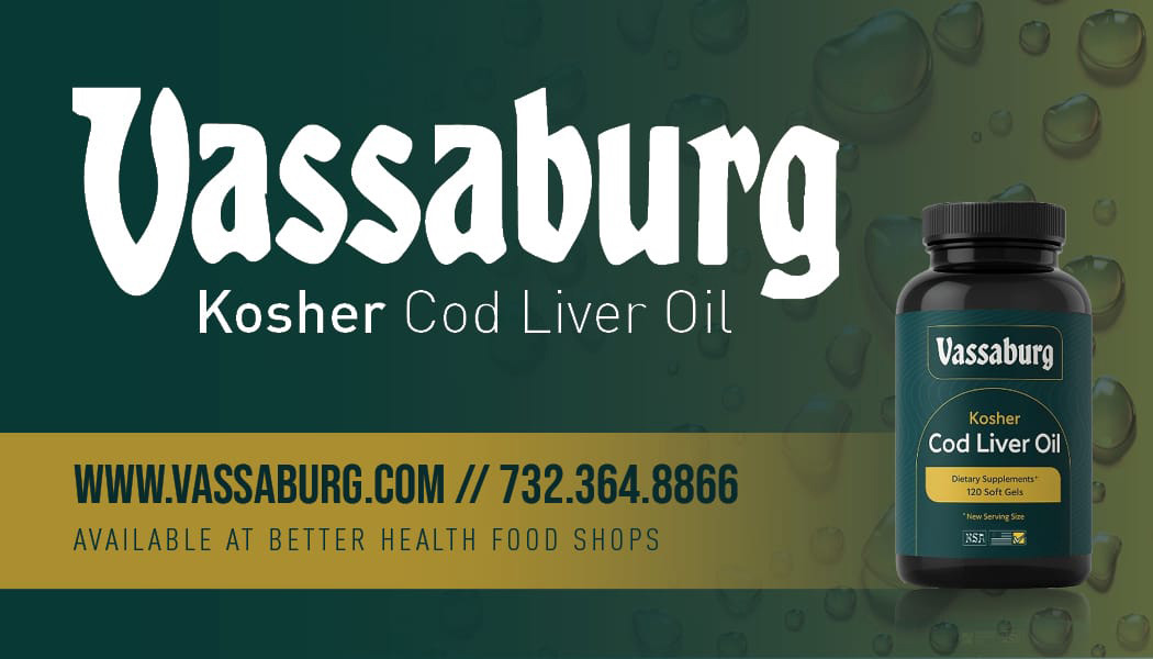 Vassaburg Kosher Cod Liver Oil advertisement