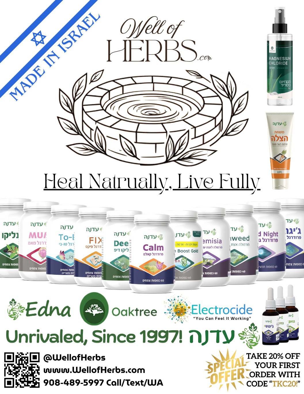 Well of Herbs advertisement