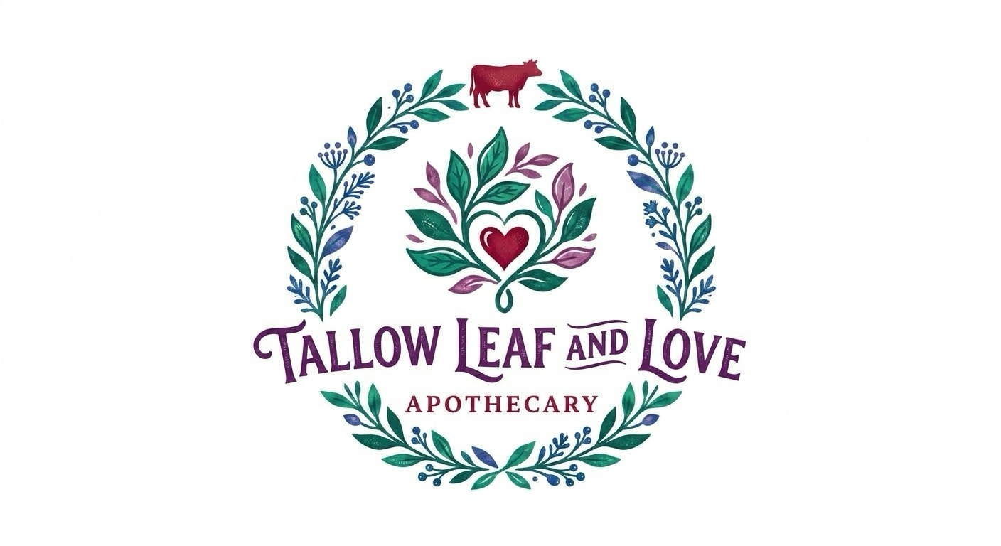 Tallow, Leaf & Love logo